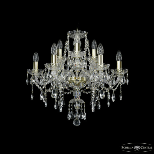 Фото Люстра хрустальная 1415/6+3/200 G