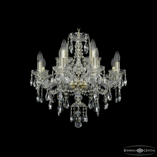 Фото Люстра хрустальная 1415/8+4/200 G