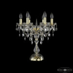 Фото Настольная лампа хрустальная 1415L/6/141-47 G