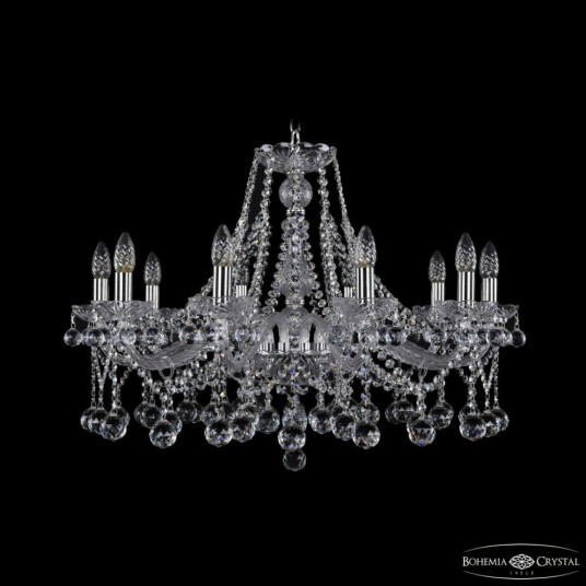 Фото Люстра хрустальная 1413/10/300 Ni Balls