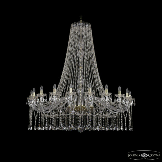 Фото Люстра хрустальная 1413/20/530/h-159 G