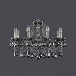 Фото Люстра хрустальная 1413/8/200 Ni M781