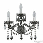 Фото Бра хрустальные 1413B/2+1/165 Ni M781