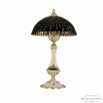 Фото 1 Настольная лампа бронзовая 71100L/25 GW Amber-Blue/H-1K