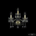 Фото 1 Бра хрустальные 1413B/2+1/165 G