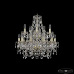 Фото Люстра хрустальная 1411/10+5/195/2d G