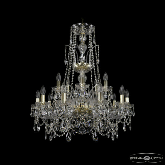 Фото Люстра хрустальная 1411/10+5/240/XL-86 G