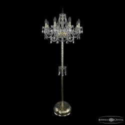 Фото Торшер хрустальный 1411T2/8/195-165 G