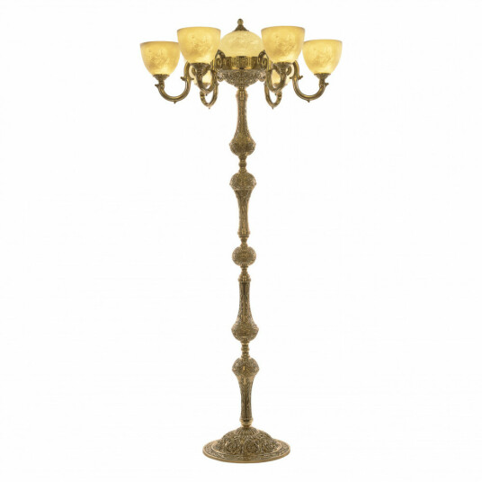 Фото Торшер бронзовый 72003TP/6/175 G P1 U Pair