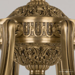 Фото 4 Торшер бронзовый 72009T/8/210 FP P Amber-Green/H-1H FA5S