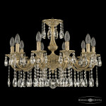 Фото 1 Люстра бронзовая с хрусталём 72101/10/210 A FP
