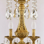 Фото 4 Люстра бронзовая с хрусталём 72101/10/210 A FP