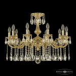 Фото 1 Люстра бронзовая с хрусталём 72101/10/250 A G