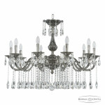 Фото Люстра бронзовая с хрусталём 72101/10/300 A NB