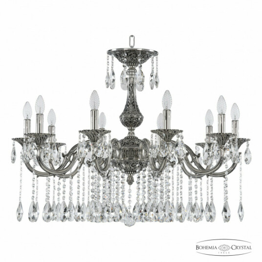 Фото Люстра бронзовая с хрусталём 72101/10/300 A NB