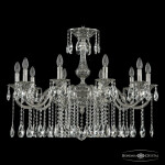 Фото 1 Люстра бронзовая с хрусталём 72101/10/300 A NB