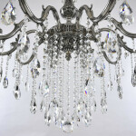 Фото 1 Люстра бронзовая с хрусталём 72101/10/300 B NB