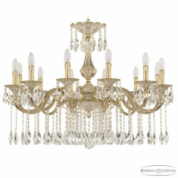 Фото Люстра бронзовая с хрусталём 72101/12/300 A GW