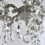 Фото 3 Люстра бронзовая с хрусталём 72101/5/125 A Ni