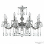 Фото Люстра бронзовая с хрусталём 72101/8/210 A NW