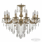 Фото Люстра бронзовая с хрусталём 72102/10/210 B FP