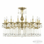 Фото Люстра бронзовая с хрусталём 72102/16/300 A GB