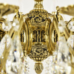 Фото 2 Люстра бронзовая с хрусталём 72102/16/300 B GB