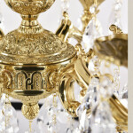 Фото 2 Люстра бронзовая с хрусталём 72102/6/125 A G