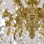 Фото 3 Люстра бронзовая с хрусталём 72102/6/125 B G