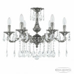 Фото Люстра бронзовая с хрусталём 72102/6/175 A NB