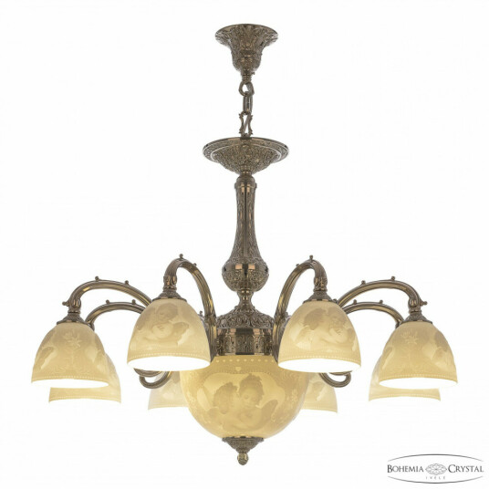 Фото Люстра бронзовая 72109P/8/210 Ni P1 D Angel