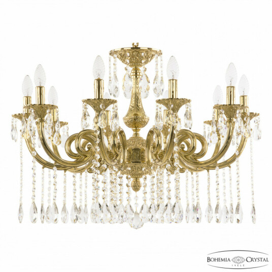 Фото Люстра бронзовая с хрусталём 72117/10/250 A G