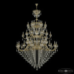Фото Люстра бронзовая с хрусталём 72118/32+16+16/755/3d B G Y3