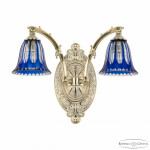 Фото Люстра бронзовая 7211B12/2/210 GW P2 D Clear-Blue/H-1H