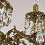 Фото 3 Люстра бронзовая с хрусталём 72202/10/210 A FP