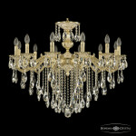 Фото 1 Люстра бронзовая с хрусталём 72202/10/300 B GW