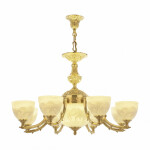 Фото Люстра бронзовая 72211P/8/210 G P1 U Horse