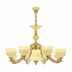 Фото Люстра бронзовая 72211P/8/210 G P1 U Horse