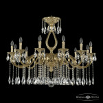 Фото Люстра бронзовая с хрусталём 72301/12/360 A G