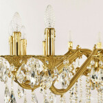 Фото 4 Люстра бронзовая с хрусталём 72302/16/360 B G