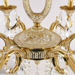 Фото 2 Люстра бронзовая с хрусталём 72302/6/210 B GW