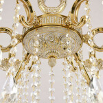 Фото 3 Люстра бронзовая с хрусталём 72302/6/210 B GW