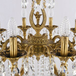 Фото 2 Люстра бронзовая с хрусталём 72401/10/210 B FP FA10S