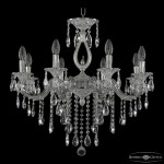 Фото Люстра бронзовая с хрусталём 72401/8/210 B NW FS2S