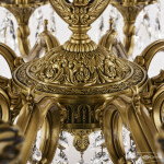 Фото 2 Люстра бронзовая с хрусталём 72402/10/210 B FP FA5S