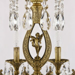 Фото 3 Люстра бронзовая с хрусталём 72402/10/210 B FP FA5S