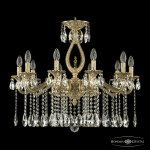 Фото Люстра бронзовая с хрусталём 72402/10/250 A FP FH1M