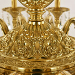 Фото 4 Люстра бронзовая с хрусталём 72402/16/360 B G FS2B