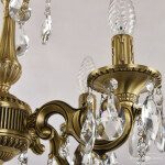 Фото 3 Люстра бронзовая с хрусталём 73101/5/125 A FP