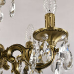 Фото 4 Люстра бронзовая с хрусталём 73101/5/125 B FP